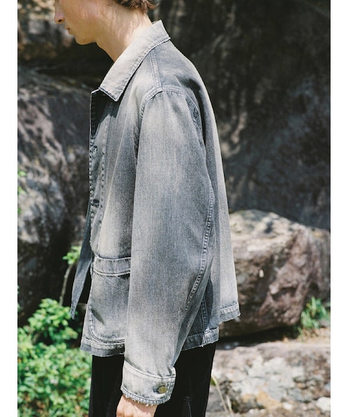 LIDNM（リドム）の「Fog Washed Chore Jacket（デニムジャケット