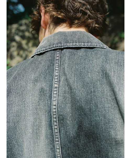 LIDNM（リドム）の「Fog Washed Chore Jacket（デニムジャケット