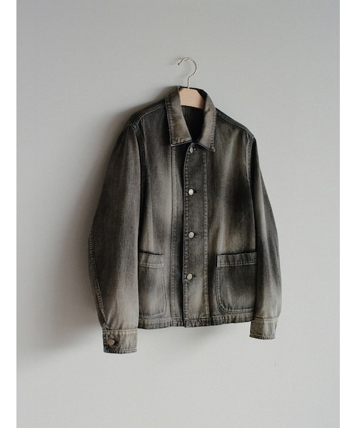 LIDNM（リドム）の「Fog Washed Chore Jacket（デニムジャケット