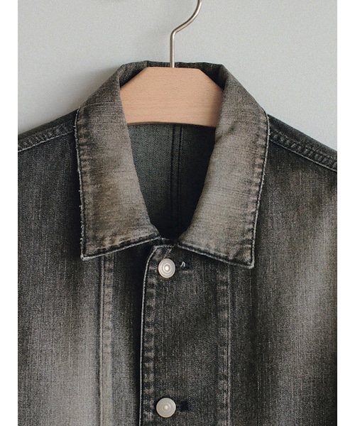 LIDNM（リドム）の「Fog Washed Chore Jacket（デニムジャケット