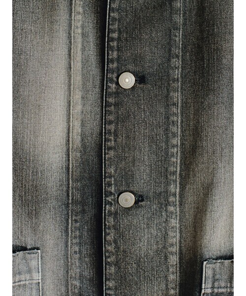 LIDNM（リドム）の「Fog Washed Chore Jacket（デニムジャケット