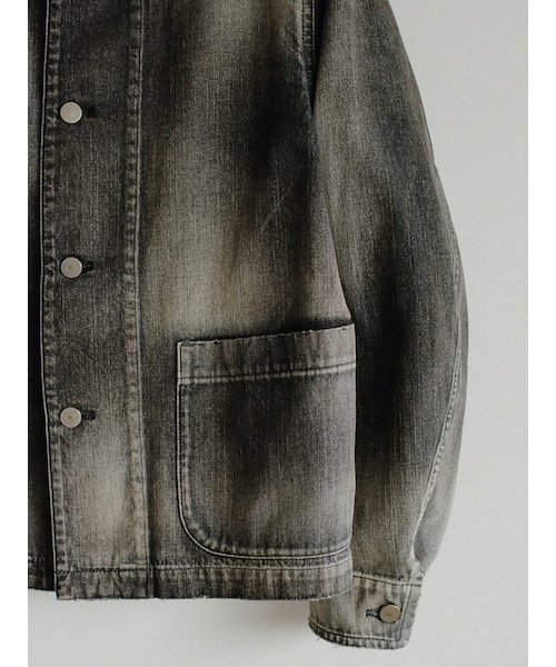 LIDNM（リドム）の「Fog Washed Chore Jacket（デニムジャケット
