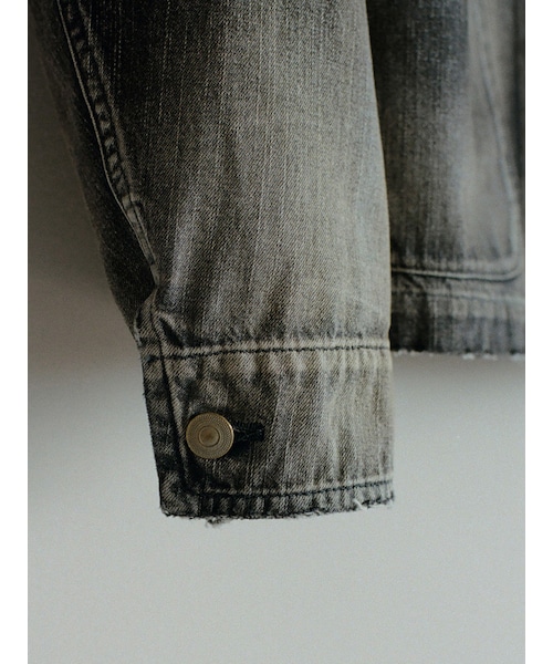 LIDNM（リドム）の「Fog Washed Chore Jacket（デニムジャケット