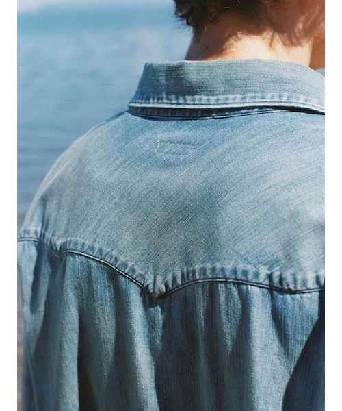 Mサイズ　LIDNM Denim Western Shirt LIDNM / Llife ONLINE STORE / Denim Western Shirt