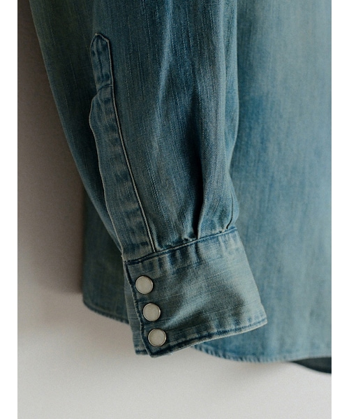 LIDNM（リドム）の「Denim Western Shirt（シャツ/ブラウス）」 - WEAR