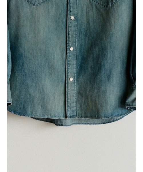 Mサイズ　LIDNM Denim Western Shirt LIDNM / Llife ONLINE STORE / Denim Western Shirt