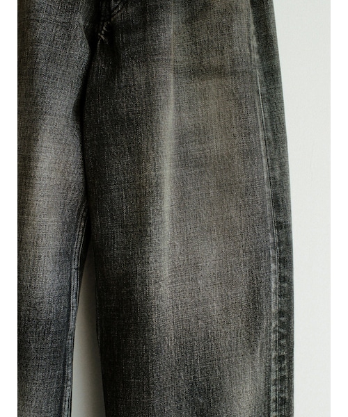 LIDNM(リドム)の「Straight Heritage Denim Pants(デニムパンツ・メンズ・ブラック・S/M/L)」の15枚目の写真