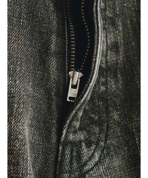 LIDNM(リドム)の「Straight Heritage Denim Pants(デニムパンツ・メンズ・ブラック・S/M/L)」の16枚目の写真