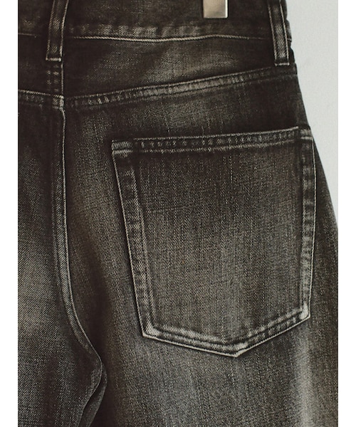 LIDNM(リドム)の「Straight Heritage Denim Pants(デニムパンツ・メンズ・ブラック・S/M/L)」の19枚目の写真