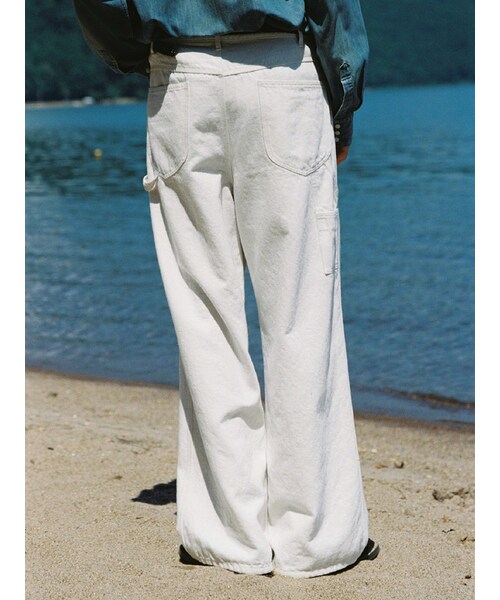 LIDNM（リドム）の「Shetland Painter Pants（その他パンツ・メンズ・ホワイト・S/M/L）」の7枚目の写真