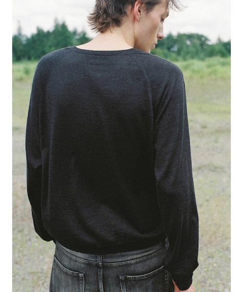 【LIDNM】W/Si/Ca 18G V Neck Knit Mサイズ LIDNM / Llife ONLINE STORE / W/Si/Ca 18G V Neck Knit
