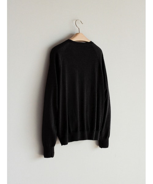 LIDNM（リドム）の「W/Si/Ca 18G V Neck Knit（ニット/セーター