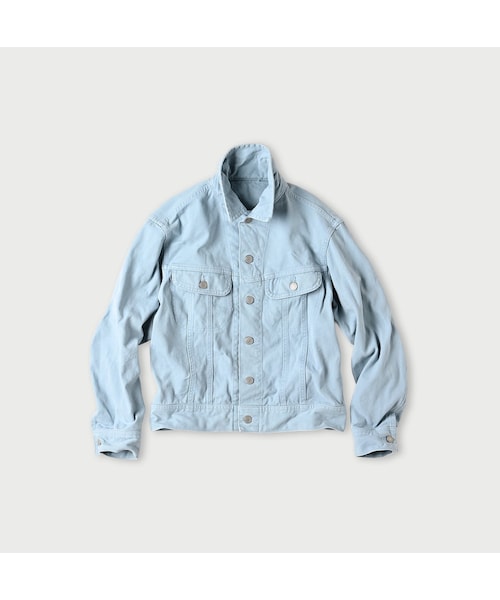 【美品】45R パールニットジャケット ベージュ 3サイズ 45R（フォーティファイブアール）の「パールニットジャケット