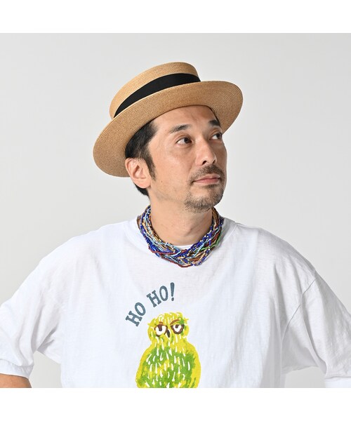 45R（フォーティファイブアール）の「ビーズdeレイレイネックレス（パンツ・メンズ・05-オフミックス/53-アカミックス/72-ブルーターコイズ・00-フリー）」の6枚目の写真