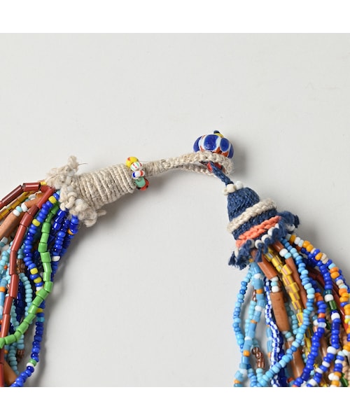 45R（フォーティファイブアール）の「ビーズdeレイレイネックレス（パンツ・メンズ・05-オフミックス/53-アカミックス/72-ブルーターコイズ・00-フリー）」の7枚目の写真