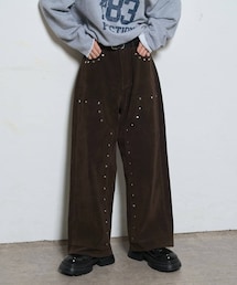 WHO'S WHO gallery | 【AW先行予約】スウェードダブルニーパンツ(パンツ)