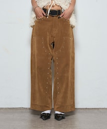 WHO'S WHO gallery | 【AW先行予約】スウェードダブルニーパンツ(パンツ)