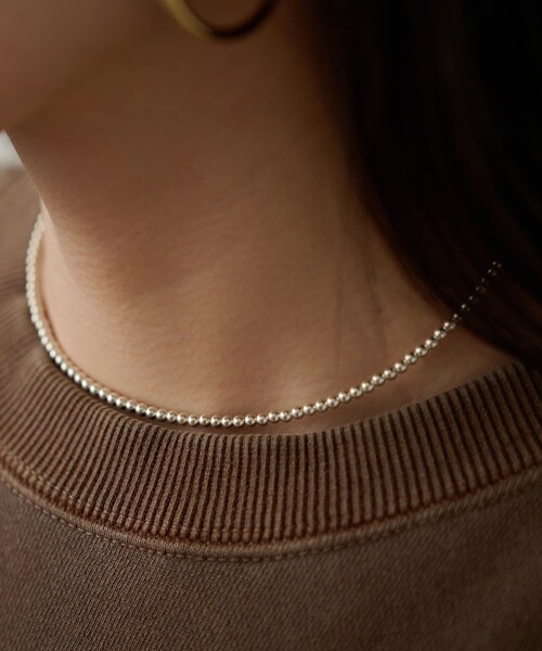 Omekashi（オメカシ）の「ENB Plain Necklace(3mm/35cm)（ネックレス
