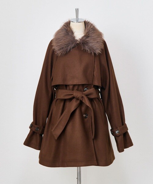 OLIVE des OLIVE（オリーブデオリーブ）の「ファーティペットミドル丈