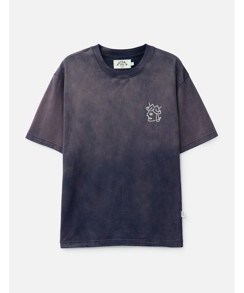 Sun Faded Queenhead Logo Short Sleeve T-shirt