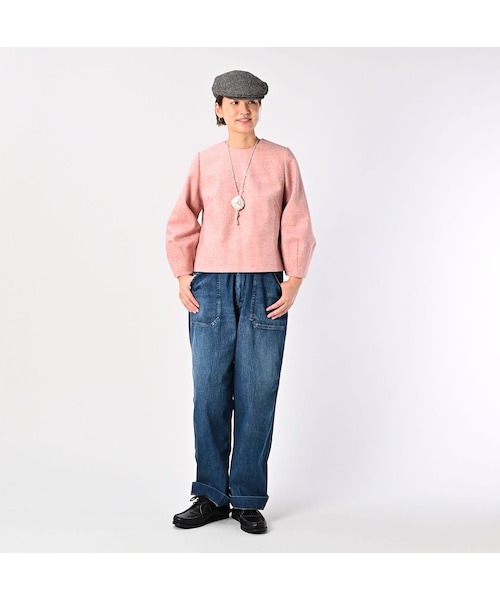 45R（フォーティファイブアール）の「イングランドフラノのパフ