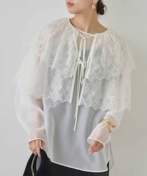 GALLARDAGALANTE | 【25th記念アイテム】スカラップレースボレロ(その他トップス)