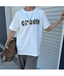 copine | レオパードロゴTシャツ(Tシャツ/カットソー)