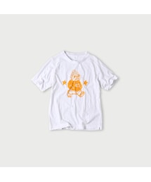 45R | ブル丸ウォークプリントの90845星Tシャツ（再び）