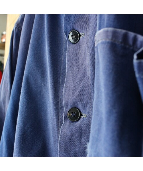 70's 80's euro work jacket ユーロワーク　ブルー labo04onlineshop_used-ewjkt24-b4