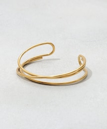 3coins | ステンレスクロスメタルバングル(バングル/リストバンド)