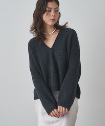 Drawing Numbers | スリットVホールニット(ニット/セーター)