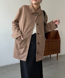 CAPRICIEUX LE'MAGE（カプリシューレマージュ）の「【WEB限定/今季トレンド】スエードジャケット（ジャケット/アウター・レディース）」