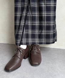 Chez toi | レースアップブーティー(ブーツ)