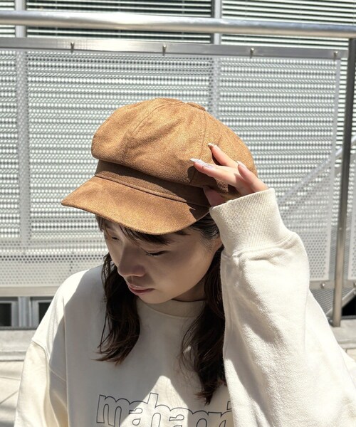 Lattice（Lattice）の「キャスケット（キャスケット・レディース・ブラック/ベージュ/ブラウン・FREE）」の2枚目の写真