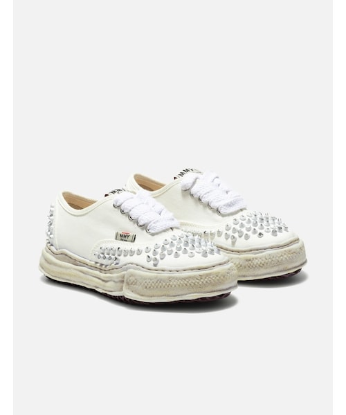 Maison MIHARA YASUHIRO（メゾンミハラヤスヒロ）の「"BAKER" OG Sole Studded Canvas Low-Top Sneaker（その他・レディース・other・EU 36/EU 37/EU 38/EU 39）」の4枚目の写真