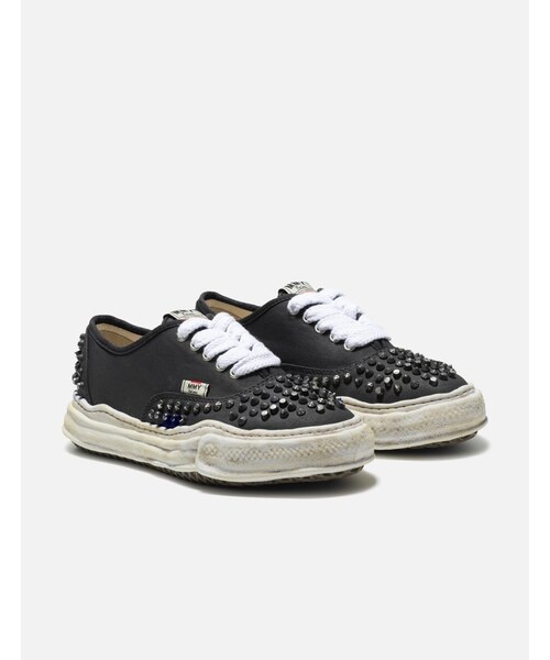 Maison MIHARA YASUHIRO（メゾンミハラヤスヒロ）の「"BAKER" OG Sole Studded Canvas Low-Top Sneaker（その他・レディース・other・EU 36/EU 37/EU 38/EU 39）」の4枚目の写真