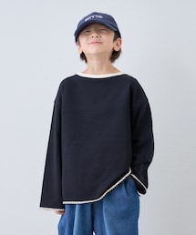 CIAOPANIC TYPY（チャオパニックティピー）の「【WEB限定】【KIDS】ハマグリステッチ配色スウェット（トップス・キッズ）」