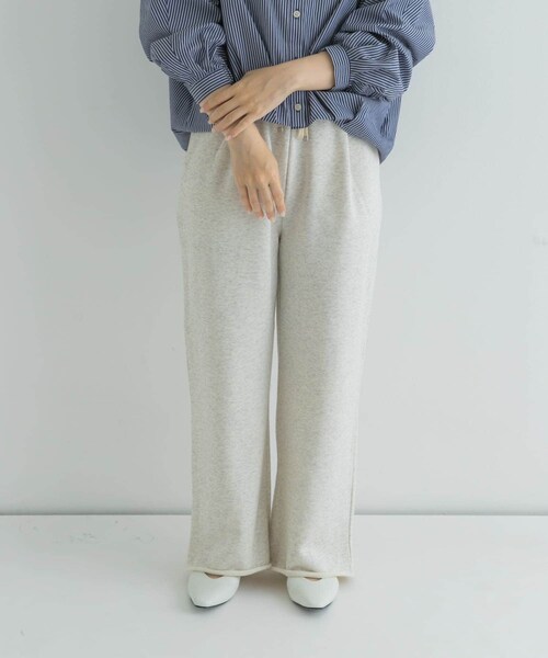 URBAN RESEARCH Sonny Label（アーバンリサーチサニーレーベル）の「スウェットワイドパンツ（スウェットパンツ・レディース・グレー/オートミール・36/38）」の18枚目の写真