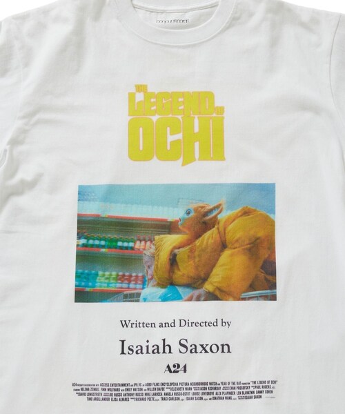 bonjour records（ボンジュールレコーズ）の「A24 for bonjour records 『The Legend Of Ochi』Exclusive T-shirt（Tシャツ/カットソー・レディース・ホワイト/ホワイト系・L/M/XL）」の21枚目の写真