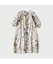 インディゴリネン・ギマミックスツイードDRESS 45R ワンピース 45R（フォーティファイブアール）の「インディゴギマニット