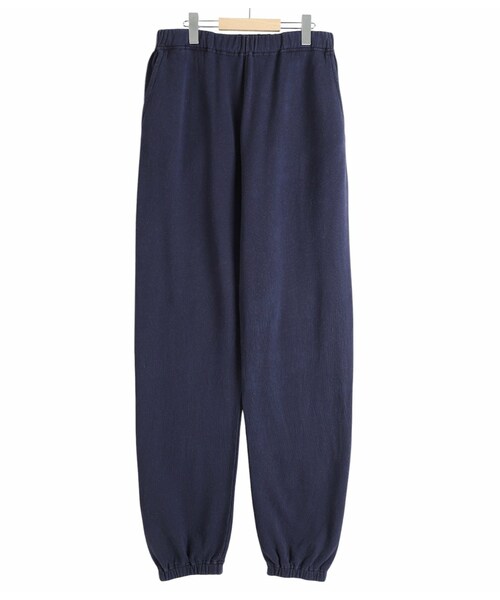 REMI RELIEF NAVY LABEL(レミレリーフネイビーレーベル)の「綿アクリル裏毛パンツ (スウェットパンツ・レディース・ネイビー/オートミール/ブラック・S/M/L)」の1枚目の写真