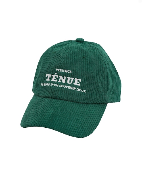 3coins(3coins)の「コーデュロイロゴ刺繍キャップ(キャップ・レディース・アイボリー/ブラック/ネイビー/グリーン・FREE)」の3枚目の写真