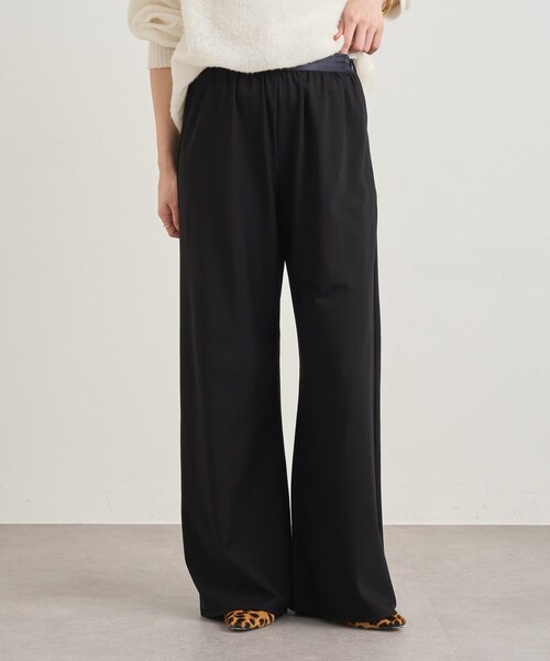 SHENERY（シーナリー）の「ウエスト切替イージーパンツ（パンツ・レディース・ブラウン/ブラック/グレー・38/36）」の2枚目の写真