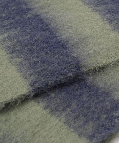 ALAND(エーランド)の「予約ALAND/ボーダーマフラー(その他・ブラウン×ブラック(50)/グリーン×ブルー(70)・F)」の8枚目の写真