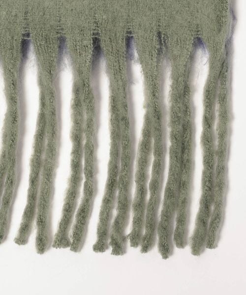 ALAND(エーランド)の「予約ALAND/ボーダーマフラー(その他・ブラウン×ブラック(50)/グリーン×ブルー(70)・F)」の10枚目の写真