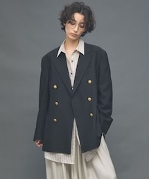 Curensology（カレンソロジー）の「追加予約＜Brooks Brothers＞Double 6 Button Black Blazer（ジャケット/アウター）」