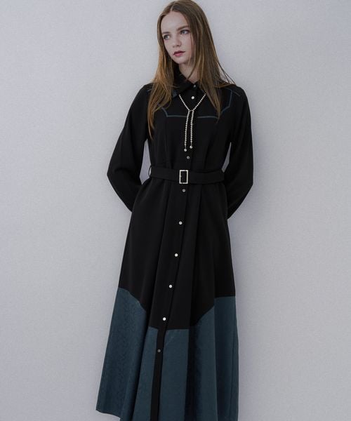 HARE（ハレ）の「アソートキリカエダブルカラーワンピース（）」 - WEAR