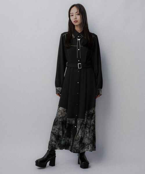 HARE（ハレ）の「アソートキリカエダブルカラーワンピース（）」 - WEAR