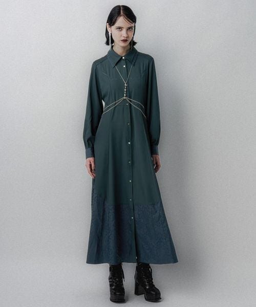 HARE（ハレ）の「アソートキリカエダブルカラーワンピース（）」 - WEAR