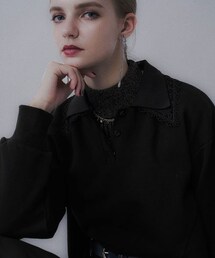 HARE（ハレ）の「レースレイヤーポロスウェット（その他）」